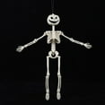 thumbnail image 1 of Fiudx Esqueleto Articulado, Articulaciones Móviles para Poses Aterradoras, Material Plástico, Fácil de Montar, Decoración de Casa Embrujada de Halloween, Escena de Cementerio, Oficina, Escuela, Fiest, 1 of 1