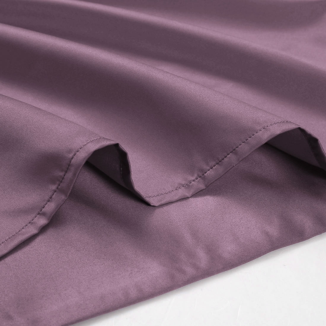 Unique Bargains Luxury Silky Satin Body Pillow Case Mauve 20" x 60"