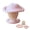 Purple, variant on Mushroom Ceramic Tableware Set, Mushroom Fruit Bowl Ceramic Tableware, Cute Home Decor Mug, Handcrafted Bowl, Plate,Cup and Saucer for Everyday Dining - Purple