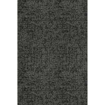 Geetinfly 10*13FT Area Rugs 1200Gsm 100% Polyester Rug 350Gsm Velvet Weight Pearl Velvet Washed Back Folded Imitation Print Carpet Xm-Modern-Plain Texture Black tone