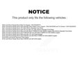thumbnail image 2 of Genius Front Rear Coated Disc Brake Rotors Kit for Car Land Rover Range Sport Discovery KG-101301, 2 of 9
