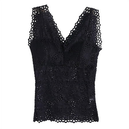 

Women s Cami Floral Lace Bralette Lingerie