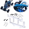thumbnail image 4 of Reemplazo de de montaje de carrocería de coche RC de aleación de aluminio para :10 DIY vehículos modificados camiones car blanco, 4 of 9