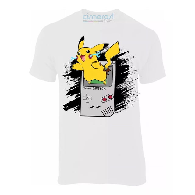 Playera Pikachu Game Boy Todas Las Tallas