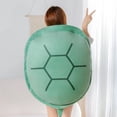 thumbnail image 3 of Almohadas de Concha de Tortuga para Vestir, Disfraz de Animal de Peluche con Peso, Juguete de Peluche, Disfraz Divertido, Almohada de Concha de Tortuga Grande, Suave para Dormir, Cojín,(80cm verde), 3 of 3