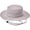 Gray, variant on Cotton Bucket Hat with Adjustable Drawstring