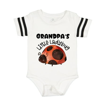 

Inktastic Grandpa s Little Ladybug Gift Baby Boy or Baby Girl Bodysuit