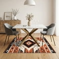 thumbnail image 3 of ODIKA Cow Spotted Print Southwestern Aztec Fabric Cattle Skin Cowprint for Guest Room, Lounge, Apartment, Non-Slip Low Profile, 3 of 7