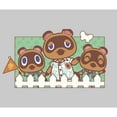 thumbnail image 2 of Men's Nintendo Animal Crossing Nook Family Portrait  Sweatshirt Athletic Heather Small, 2 of 4