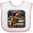 thumbnail image 3 of Inktastic Bull Riding Boys or Girls Baby Bib, 3 of 4