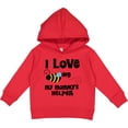 thumbnail image 2 of Inktastic My Mommy's Helper Little Bee Kids Toddler Hoodie, 2 of 4
