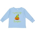 thumbnail image 3 of Inktastic Yaya's Lil' Pumpkin Boys or Girls Long Sleeve Toddler T-Shirt, 3 of 5