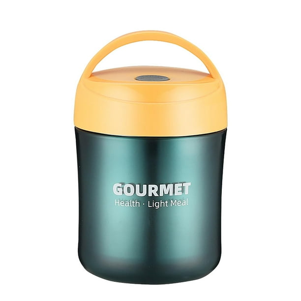 Vasos térmicos de acero inoxidable, tazas para desayuno, latas de sopa con cucharas, tazas de sopa selladas para oficinistas, loncheras térmicas para niños y estudiantes.