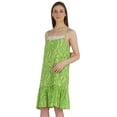 thumbnail image 3 of Bimba Printed Rayon Nightwear for Womens Spaghetti Strap Night Dress Sexy Nightgown, 3 of 7
