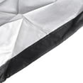 thumbnail image 3 of Housse de Tapis Roulant en Forme de L Imperméable et Anti-Poussière - Taffetas en Polyester Argenté 190T, Cordon de Serrage Réglable, Utilisation Intérieure/extérieure, Noir avec Sac de Rangement - Protection Robuste 206x94x170cm, 3 of 6