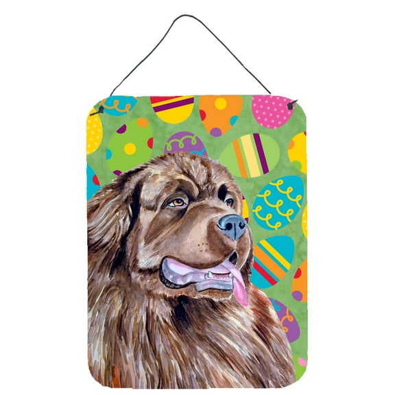 Newfoundland Easter Eggtravaganza Aluminium Metal Wall or Door Hanging Prints
