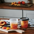 Ball BPAFree Freezer Jars with Airtight Lid, Stackable, Dishwasher