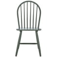thumbnail image 3 of Safavieh Omaha Modern Wood Dining Side Chairs, Dark Green (Set of 2), 3 of 8