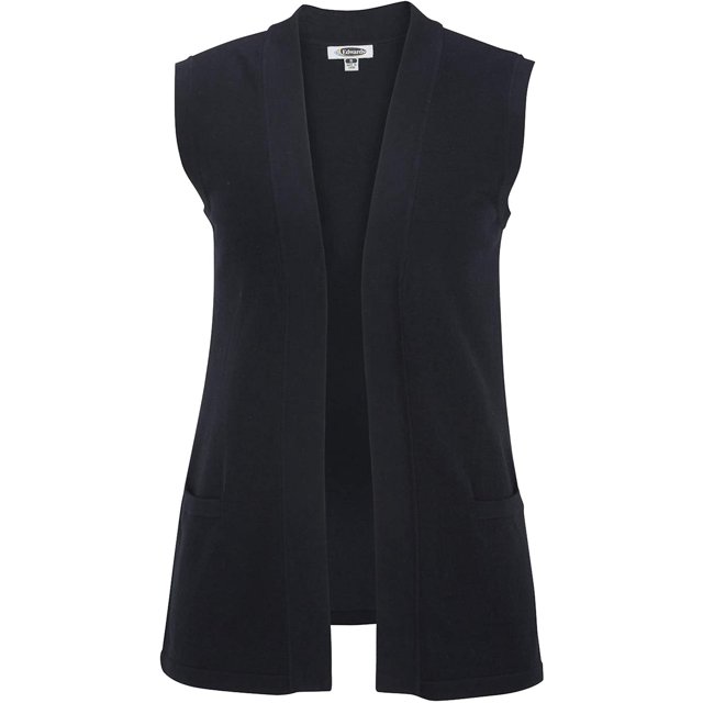 Edwards Ladies Open Cardigan Sweater Vest