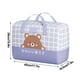 thumbnail image 3 of Almacenamiento de ropa y edredones, bolsa de almacenamiento grande, para mudanzas, viajes, maletas, bolsillo ajustable, portátil, tejido resistente, para dormitorio, 3 of 4