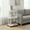 White, variant on Side Table with Wheels, 3 Tiers End Table Living Room Plastic Mobile Sofa Side Table Small Night Stand Bedroom