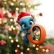 thumbnail image 1 of Adorno navideño para perros | Regalo para amantes de las mascotas | Colgante plano de acrílico para la decoración del árbol de Navidad | Adorno colgante para el hogar para dueños de perros, 1 of 2