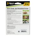 thumbnail image 4 of Duck Max Strength Nano-Grab 1 in. x 1 in. Mounting Circle Tabs, 48 Pack, 4 of 12