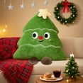 thumbnail image 6 of YIKA Adorable Christmas Tree Plushes Toy Backrest Pillow Ideal Christmas Gift For Kids Adults Christmas Decorations Green, 6 of 6