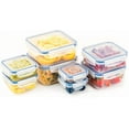 thumbnail image 6 of 8  Food Storage Containers Set, Microwave and Freezer Safe, Little Big Box, 6 of 8