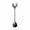 E, variant on Colorful Dinner forks Stainless Steel Rainbow Dessert forks Easy To Clean Home Restaurant Silverware Flatware Table fork for Cake Dessert Utensil