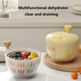 thumbnail image 5 of Automatic Vegetable And Fruit Washer 2-In-1 Draining And Preservation Basket Efficient Drainage Design Quick Rinsing And Drying Safe Material Compact Space-Saving, 5 of 5