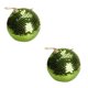 thumbnail image 1 of Gibobby Lentejuelas navideñas Brillo Adornos Árbol de Navidad Adorno Decoración 8CM(Green), 1 of 5