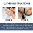 thumbnail image 5 of Waterproof Beard Pencil Filler Long Last Hair Grower Moustache Eyebrow Brush, 5 of 5