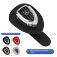 thumbnail image 1 of Car Sun Visor Sunglass Frame, Leather Spectacle Frame, General SUV Car Interior Accessories--week, 1 of 4
