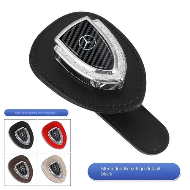 Car Sun Visor Sunglass Frame, Leather Spectacle Frame, General SUV Car Interior Accessories--week