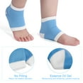 thumbnail image 3 of Heel Socks,Gel Spa Heel Socks Open Toe Socks Moisturising Socks High-Intensity Output, 3 of 9