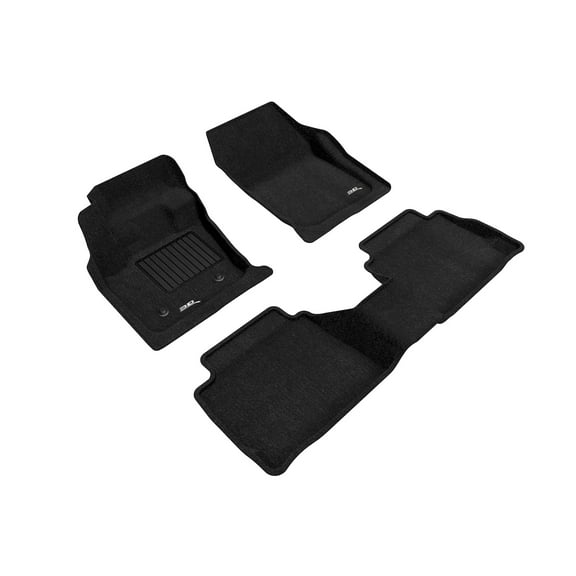 3D MAXpider All-Weather Carpeted Floor Mats Custom Fit for 2013-2016 Ford Fusion Car Floor Liners Elegant Series (1ST & 2ND Row)