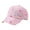 Pink, variant on WOYY Girls Baseball Cap Hearts Print Outdoor Snapback Hat Cotton Breathable Sun Hat