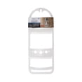 thumbnail image 7 of Mainstays Large Over the Shower Caddy with Shelves and Deep Basket, Heavy Duty Plastic, Frosty Finish, 7 of 7