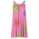 thumbnail image 5 of Vestidos de Verano Lindos para las Mujeres Que Imprimen Vestido de Sol Suelto con Cuello en V, sin Mangas con Bolsillos para el Uso Informal, 5 of 5