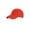 Red/White, variant on Structured Low Profile with Sandwich Bill Wool Hat Cap- Red White