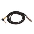 thumbnail image 1 of Miulika Replacement Braided Audio Upgrade Cable, 3.5mm Male to Mini XLR Female Converter, 1 of 5