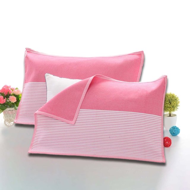 Útiles escolares por menos de $5 Funda de almohada de tela gruesa Toalla individual acolchada Funda de almohada Four Seasons Funda de almohada envolvente Toalla que absorbe el sudor y respira