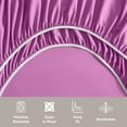 thumbnail image 5 of Nestl Full Size Sheets Set,1800 Series Extra Deep Pocket Bed&nbsp;Sheets Soft Microfiber Full Sheets, 4 Piece Sheets Full, 5 of 9