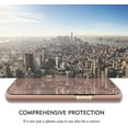 thumbnail image 2 of Daxi for Samsung Galaxy Note20 Ultra 5G Ultra-thin Mobile Phone Case Transparent Makeup Mirror Flip Cover Protective Case with Bracket Protective Case -Rose Gold, 2 of 14
