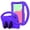Purple, variant on DWaybox Case for onn 7" Gen 5 2026 Model – Shockproof EVA Cover with Handle Stand, Anti-Drop Design -Red