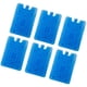 thumbnail image 5 of 6 cajas de hielo, bloques de hielo para congeladores, resistentes, reutilizables, ligeras, para enfriar hielo. Copo de nieve azul, 5 of 9
