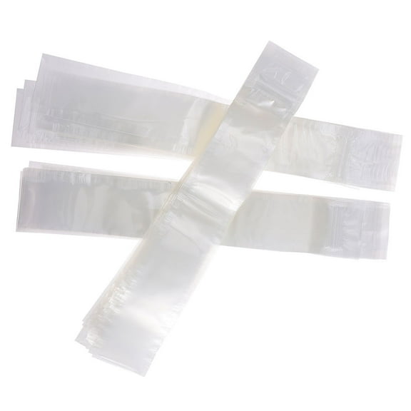 80Pcs DIY Ice Lolly Crushed Ice Bags Ice Cream Making Thickened Bags (White)