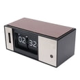 thumbnail image 2 of Reloj Digital Retro Abatible Hacia Abajo, Silencioso, Funciona Con Pilas, Antideslizante, Reloj De Escritorio Resistente Para Dormitorio, 2 of 7
