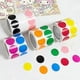 thumbnail image 1 of 9-Pack Self-Adhesive Round Stickers Round Label Color Sticker Self-Adhesive Round Labels for Office Supplies, 1 of 4